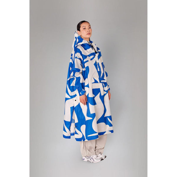 Rainkiss Timo Kuilder 'Blue Dance' - Rain Poncho