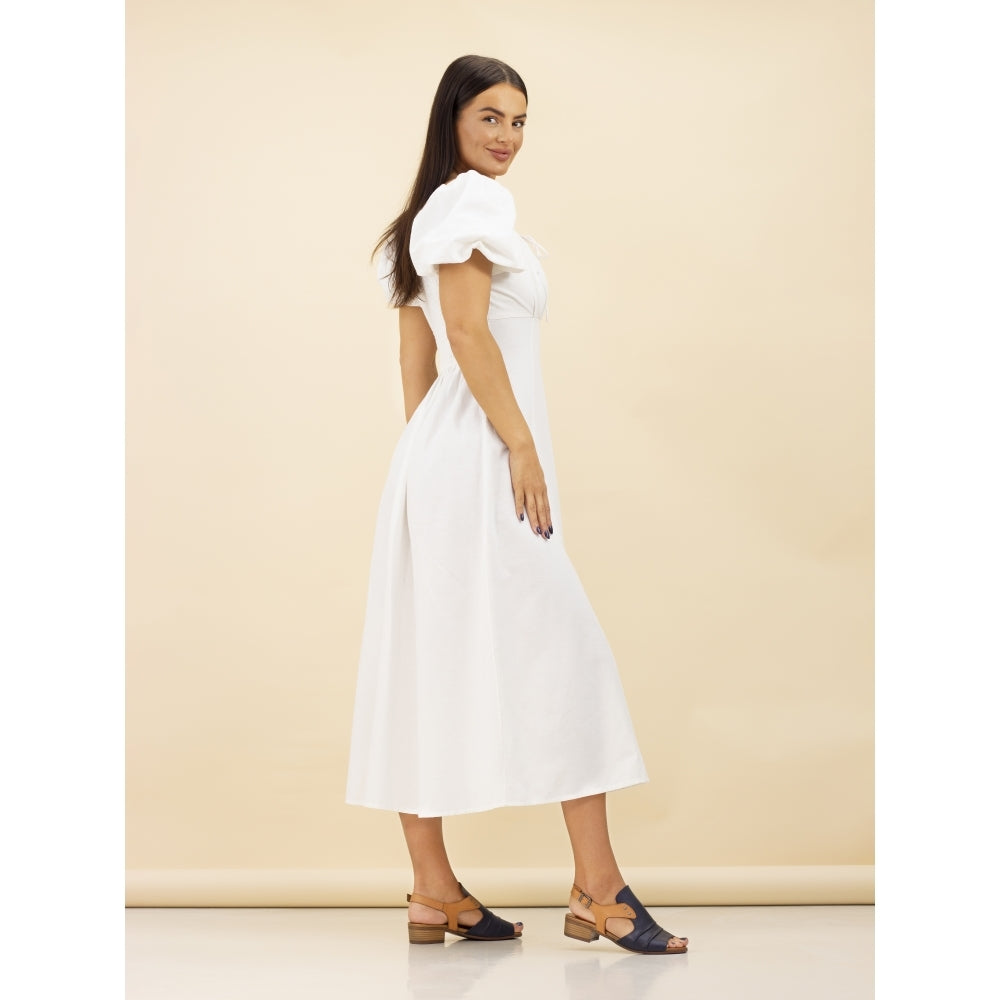 Lunar JLD102 Jaden Ladies Navy Leather Buckle Sandals