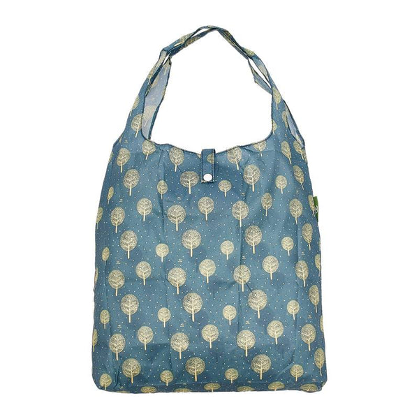 Eco Chic A55 Blue Tree of Life Recycled Plastic Shopper