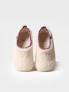 Toni Pons Marta-SH Ladies Spanish White Textile Slip On Slippers