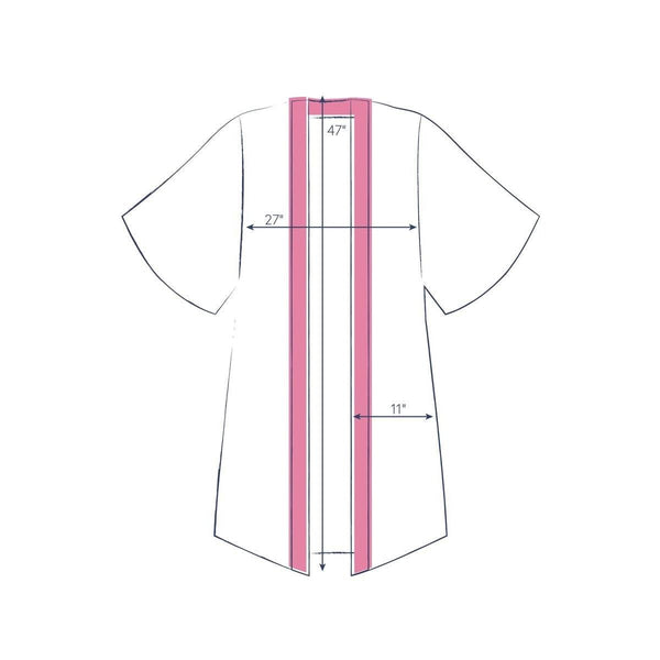 Powder Ladies Kimono Gowns Floral Study Denim
