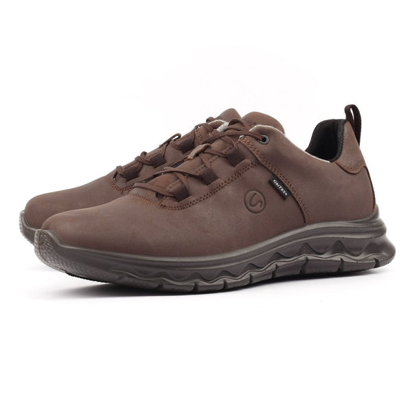 Grisport BMG087 Cloudstep Brown Leather Lace Up Shoes