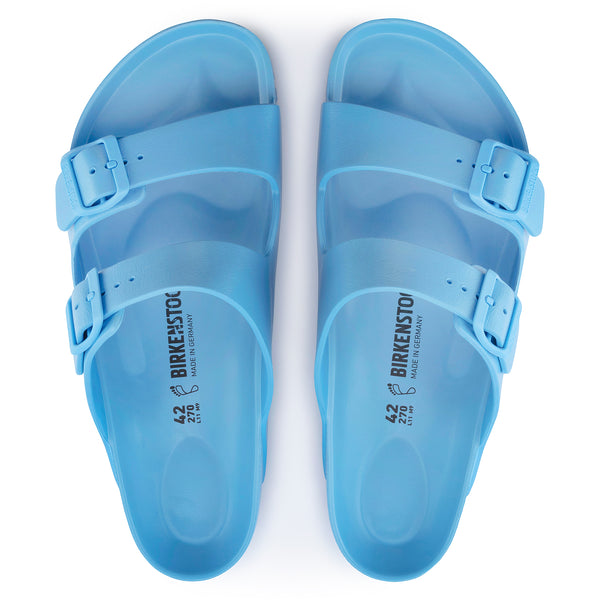 Birkenstock Arizona EVA 129443 Ladies Sky Blue EVA Arch Support Slip On Sandals