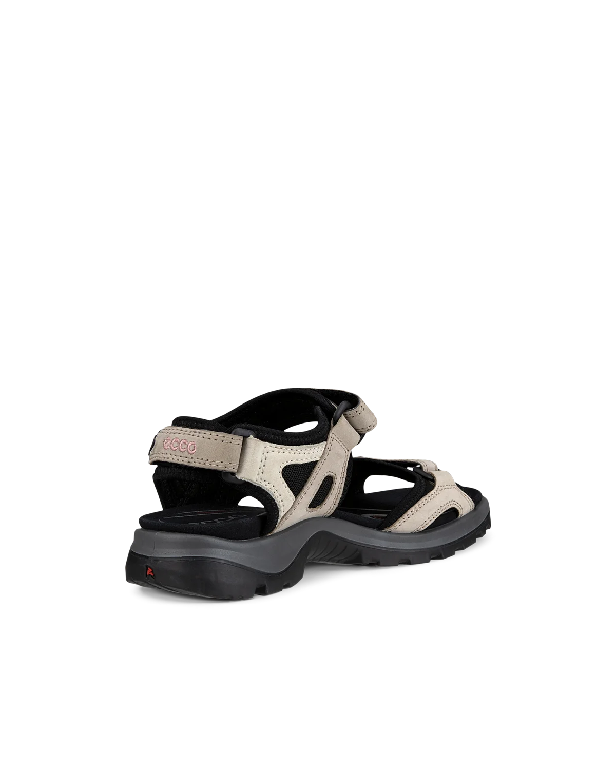 Ecco Offroad Yucatan Ladies Beige Nubuck Touch Fastening Sandals