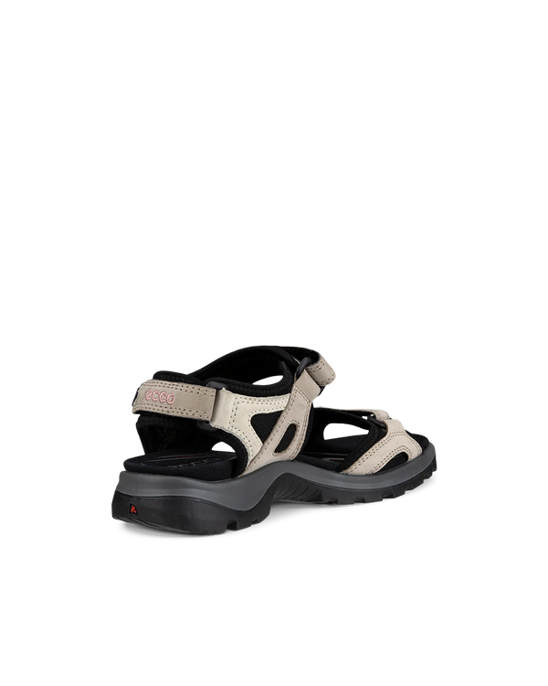 Ecco Offroad Yucatan Ladies Beige Nubuck Touch Fastening Sandals