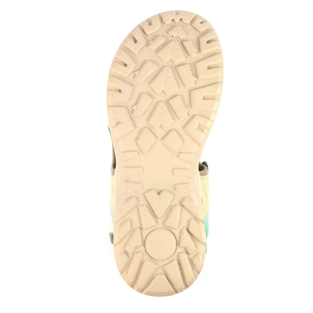 Lunar JLR001 Lazy Dogz Alston Ladies Multi Leather Touch Fastening Sandals with rugged rubber sole, available in multiple colors.