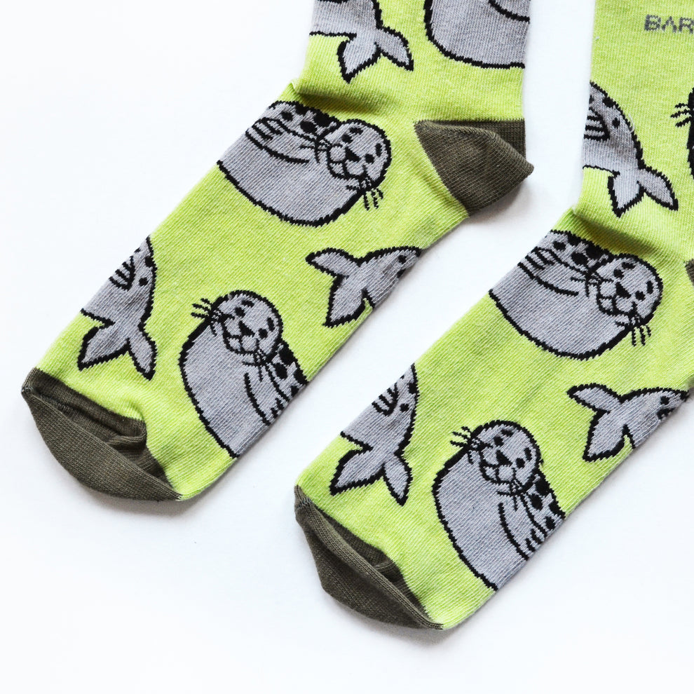 Barekind Save The Seals Bamboo Socks