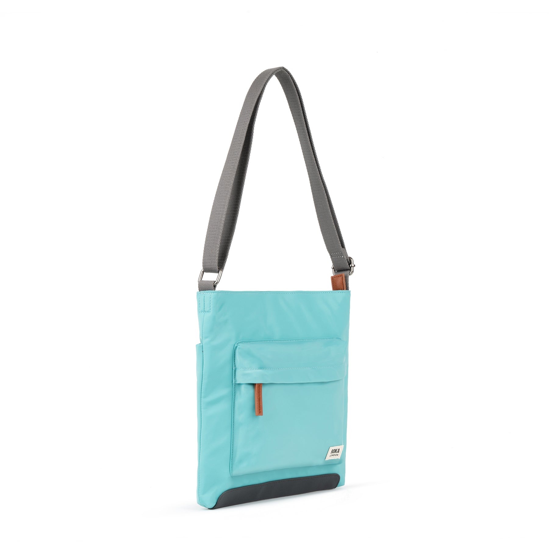 Roka Kennington B Crossbody Recycled Nylon Aquatic Awe