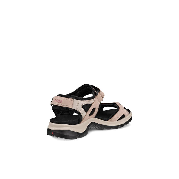 Ecco Offroad Yucatan Ladies Rose Dust/Limestone Nubuck Touch Fastening Sandals