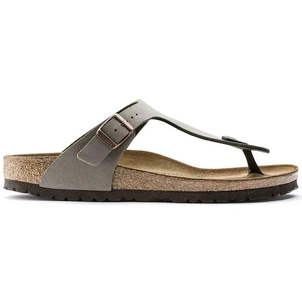 Birkenstock Gizeh Birkoflor Ladies Stone Arch Support Buckle Sandals