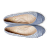Van Dal Lime Ladies Antique Blue Suede Peep Toe Wedge Shoe