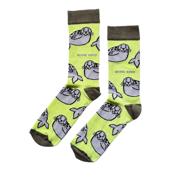 Barekind Save The Seals Bamboo Socks