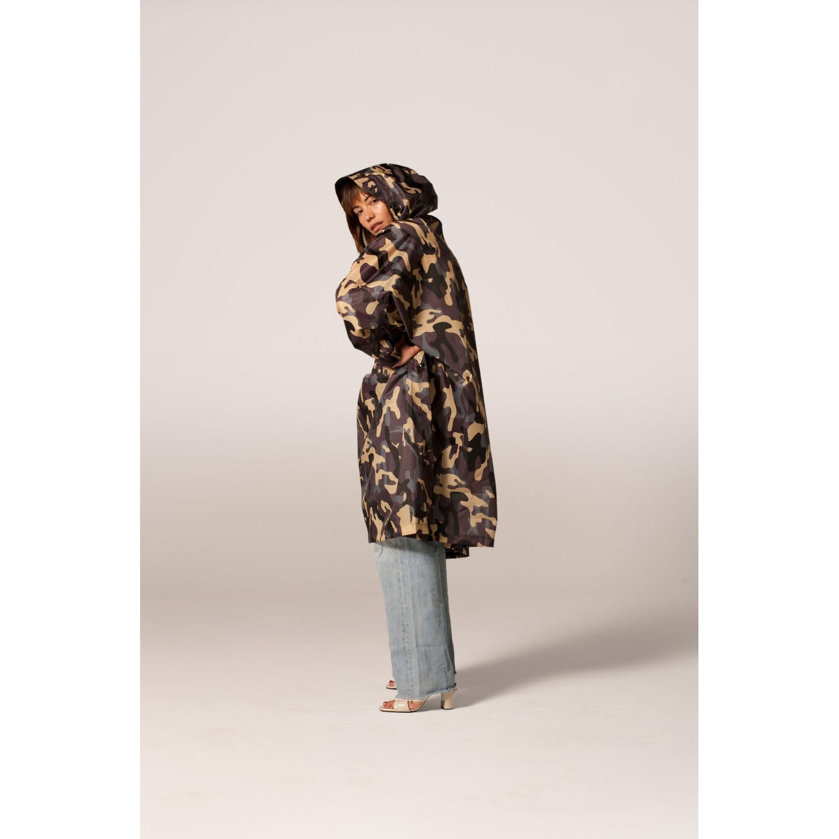 Rainkiss Camo - Rain Poncho