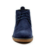 Lunar GMD001 Lazy Dogz Baxter Mens Navy Suede Lace Up Shoes