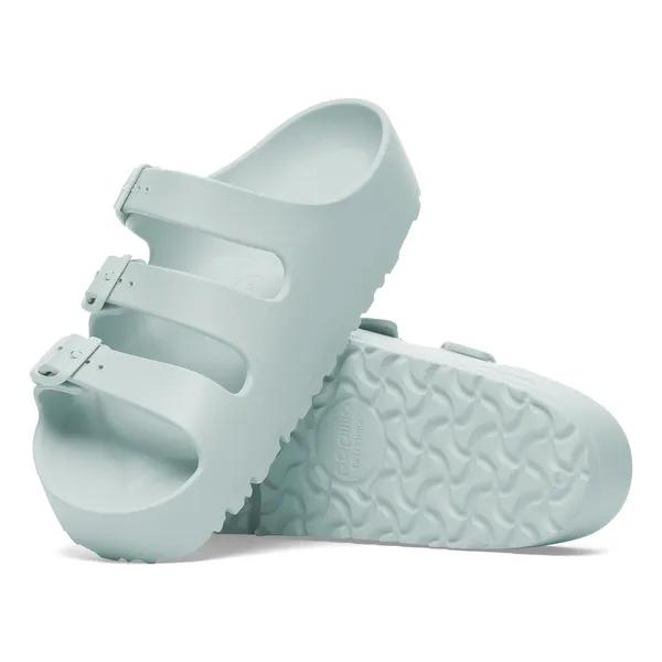 Birkenstock Papillio Florida EVA III Flex Platform Ladies Narrow Surf Green Arch Support Buckle Sandals