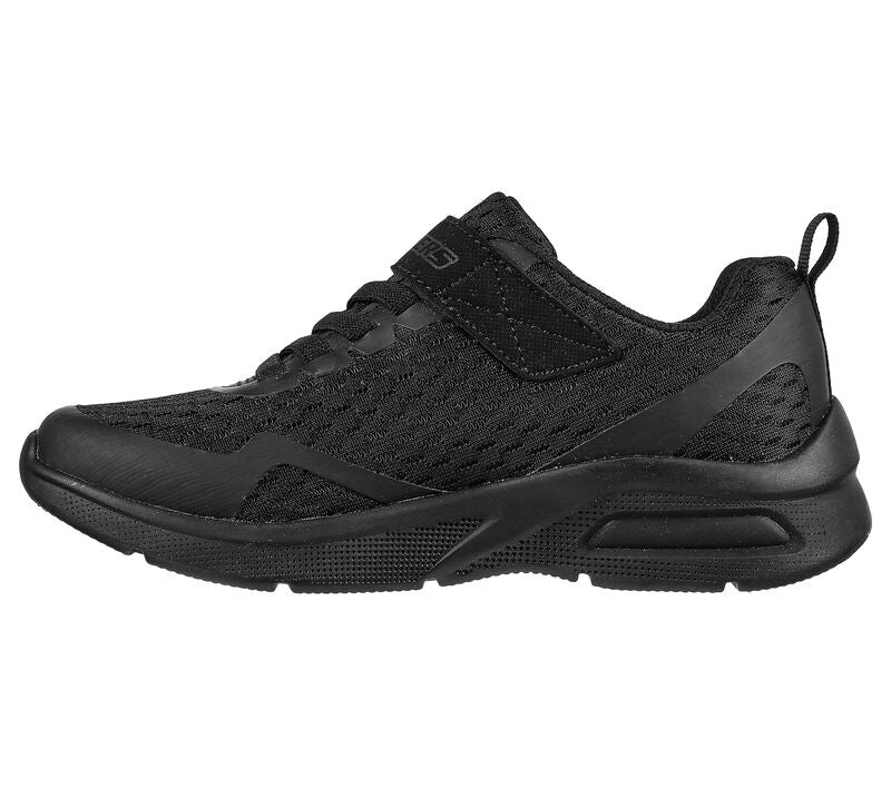 Skechers 403775L Microspec Max Torvix Boys Black Touch Fastening Trainers