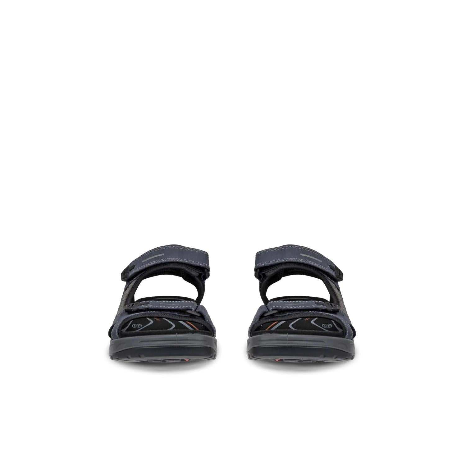 Ecco Offroad Yucatan Mens Marine Nubuck Touch Fastening Sandals