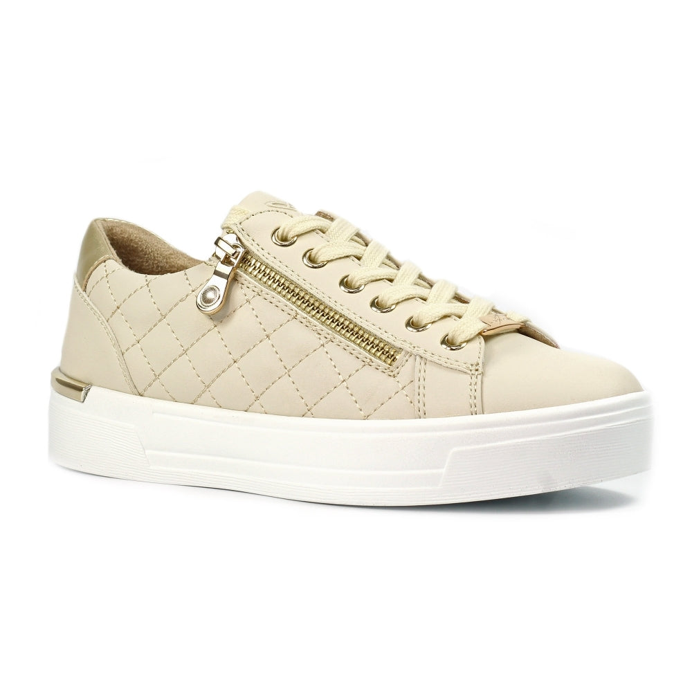 Lunar DLB052 Xenon Ladies Cream Other Lace Up Trainers