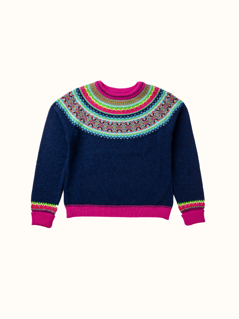 Eribe Alpine Short Sweater Tango