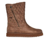 Skechers 167675 Keepsakes 2.0 Morning Walks Ladies Chestnut Textile Water Resistant Vegan Side Zip Ankle Boots