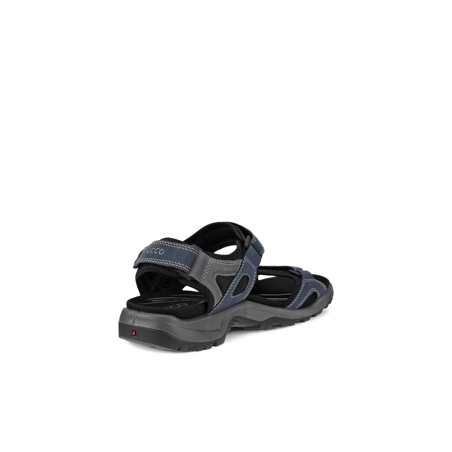 Ecco Offroad Yucatan Mens Marine Nubuck Touch Fastening Sandals