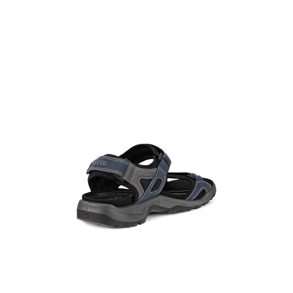 Ecco Offroad Yucatan Mens Marine Nubuck Touch Fastening Sandals