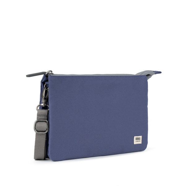 Roka Future Dusk Carnaby Crossbody XL Recycled Canvas