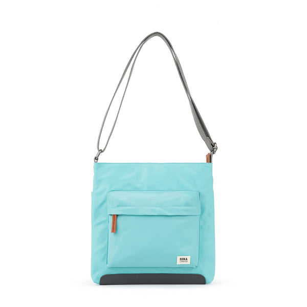 Roka Kennington B Crossbody Recycled Nylon Aquatic Awe