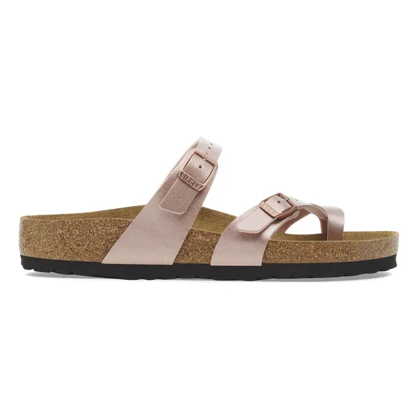 Birkenstock Mayari Birkoflor Ladies Copper Arch Support Buckle Sandals