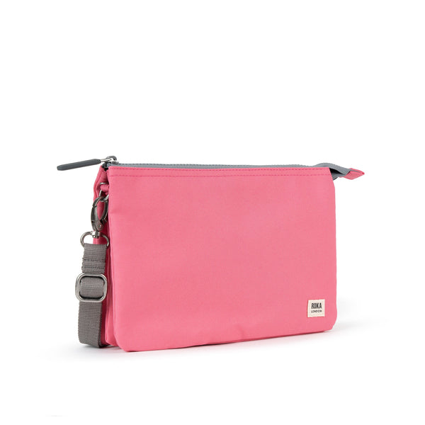 Roka Tulip Carnaby Crossbody XL Recycled Canvas