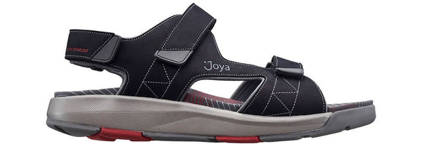 Joya Alexander Mens Dark Blue Nubuck Arch Support Touch Fastening Sandals