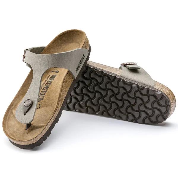Birkenstock Gizeh Birkoflor Ladies Stone Arch Support Buckle Sandals