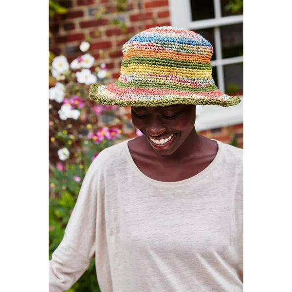 Pachamama Hemp/Cotton Hat Stripe