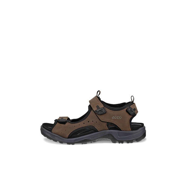 Ecco Offroad Andes II Mens Nutmeg Brown Nubuck Touch Fastening Sandals