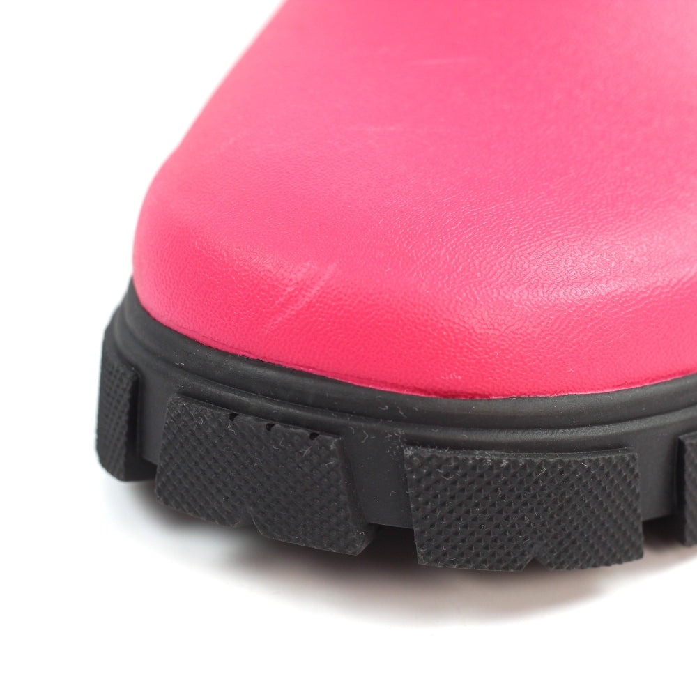 Lazy Dogs Lake Ladies Pink Waterproof Elasticated Wellies
