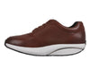 MBT Nafasi 5 Mens Brown Leather Arch Support Lace Up Trainers