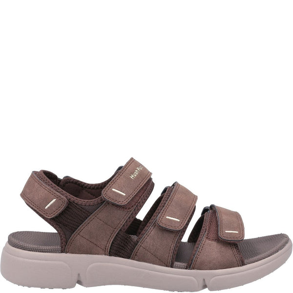 Hush Puppies Raul Brown Touch Fastening Sandals