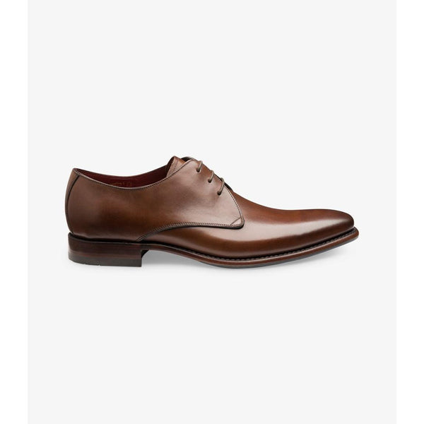 Loake Mens Bressler Dark Brown Leather Lace Up Shoe