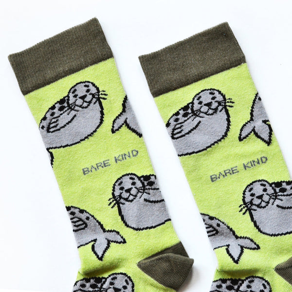 Barekind Save The Seals Bamboo Socks