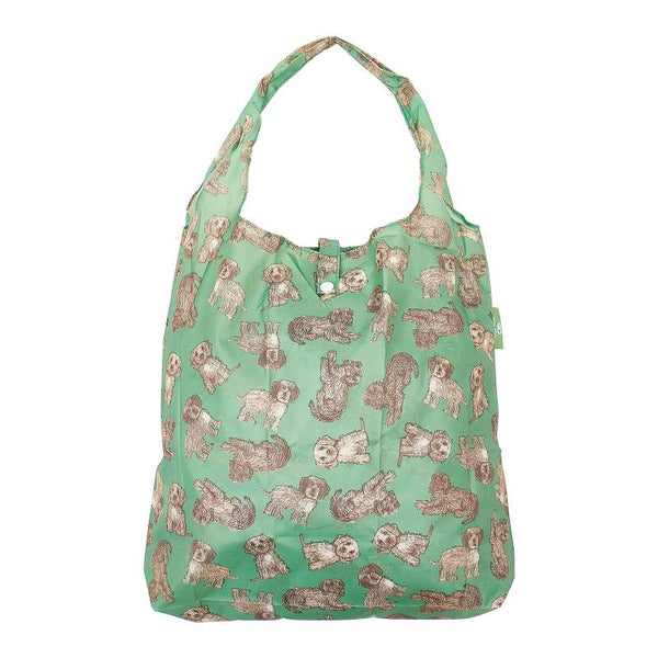 Eco Chic A60 Green Cockerpoo Recycled Plastic Shopper