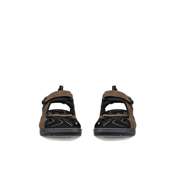 Ecco Offroad Andes II Mens Nutmeg Brown Nubuck Touch Fastening Sandals
