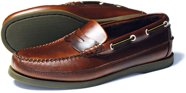 Orca Bay Fripp Mens Elk Smooth Leather Deck Shoes