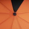 Roka Waterloo Recycled Polyester Umbrella Burnt Orange/Black