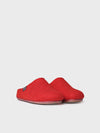 Toni Pons Mona-FR Ladies Spanish Red Textile Slip On Slippers