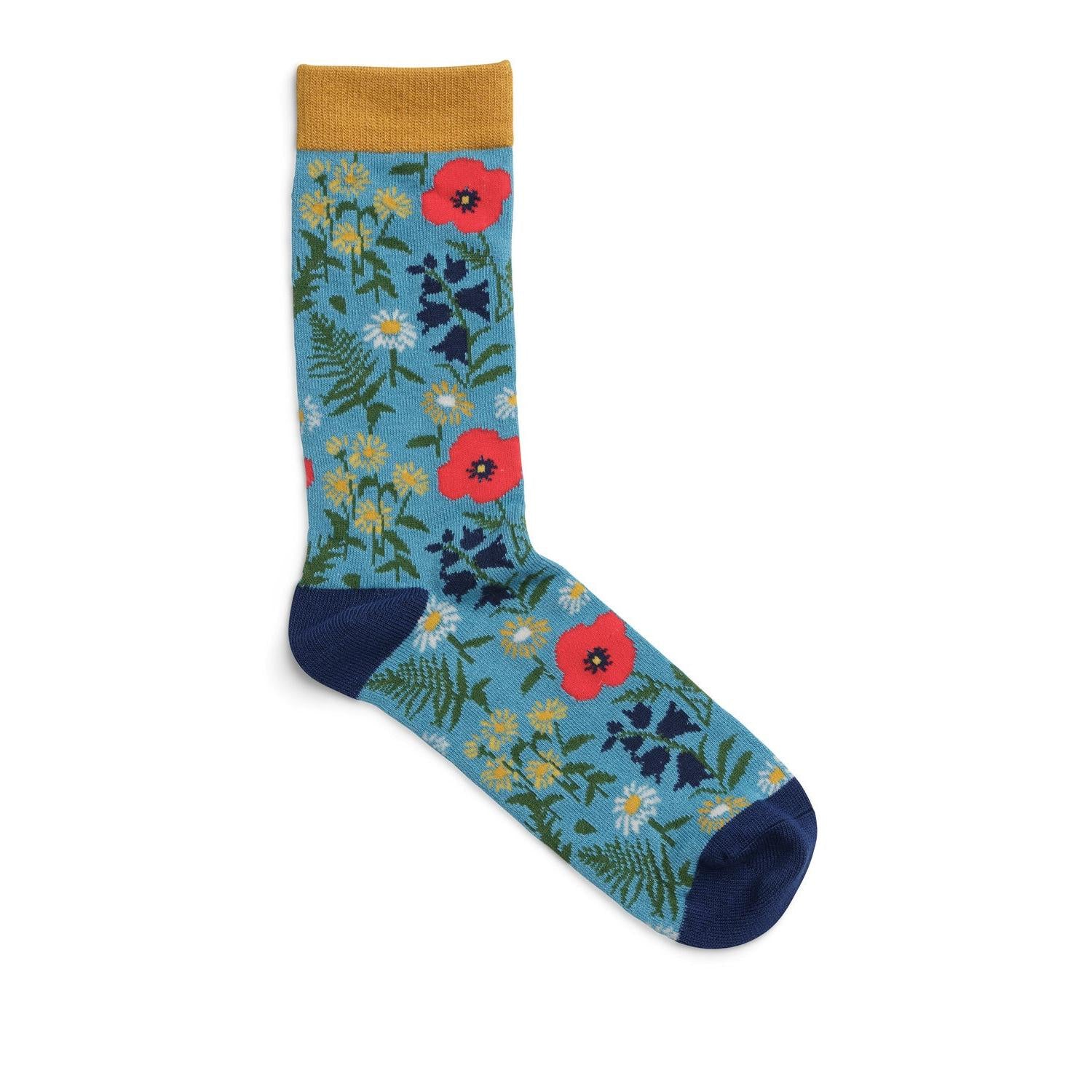 The Quintessential Ladies Socks - Sierra Blue