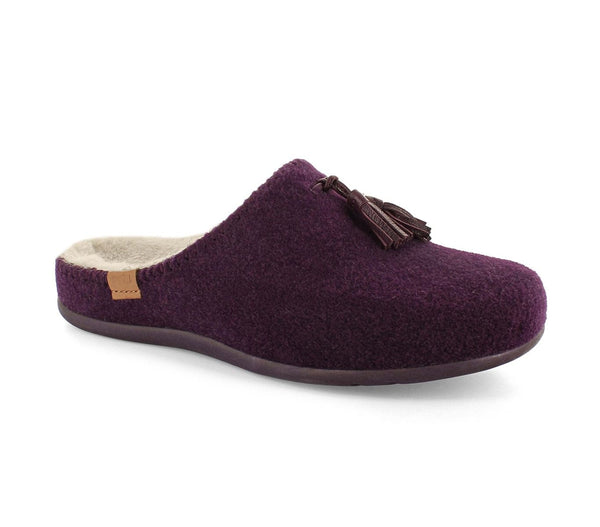Strive Lille Ladies Purple Textile Arch Support Slippers