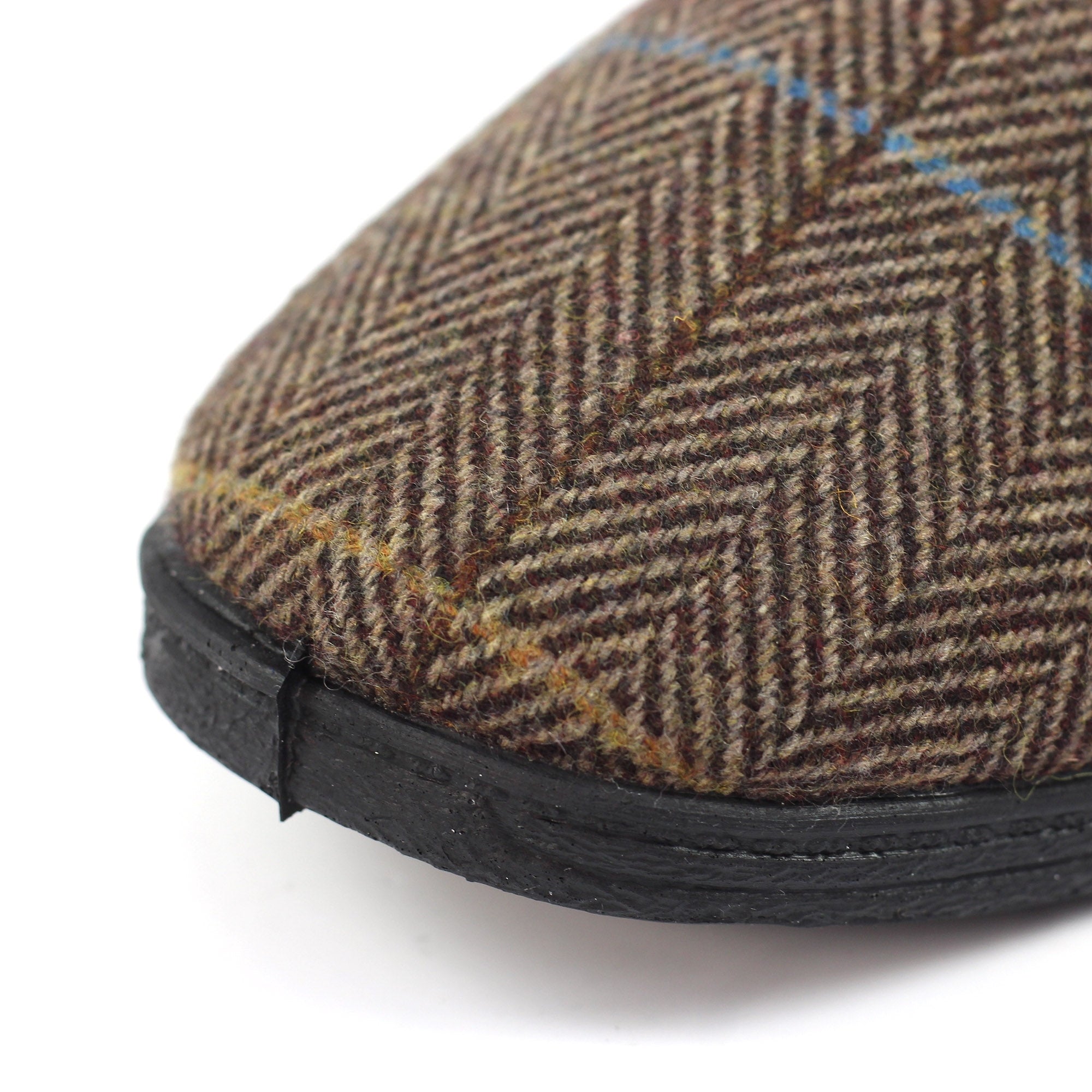 Lazy Dogs KMD106 Harrison II Mens Brown Textile Memory Foam Slippers, alternate product view 10.