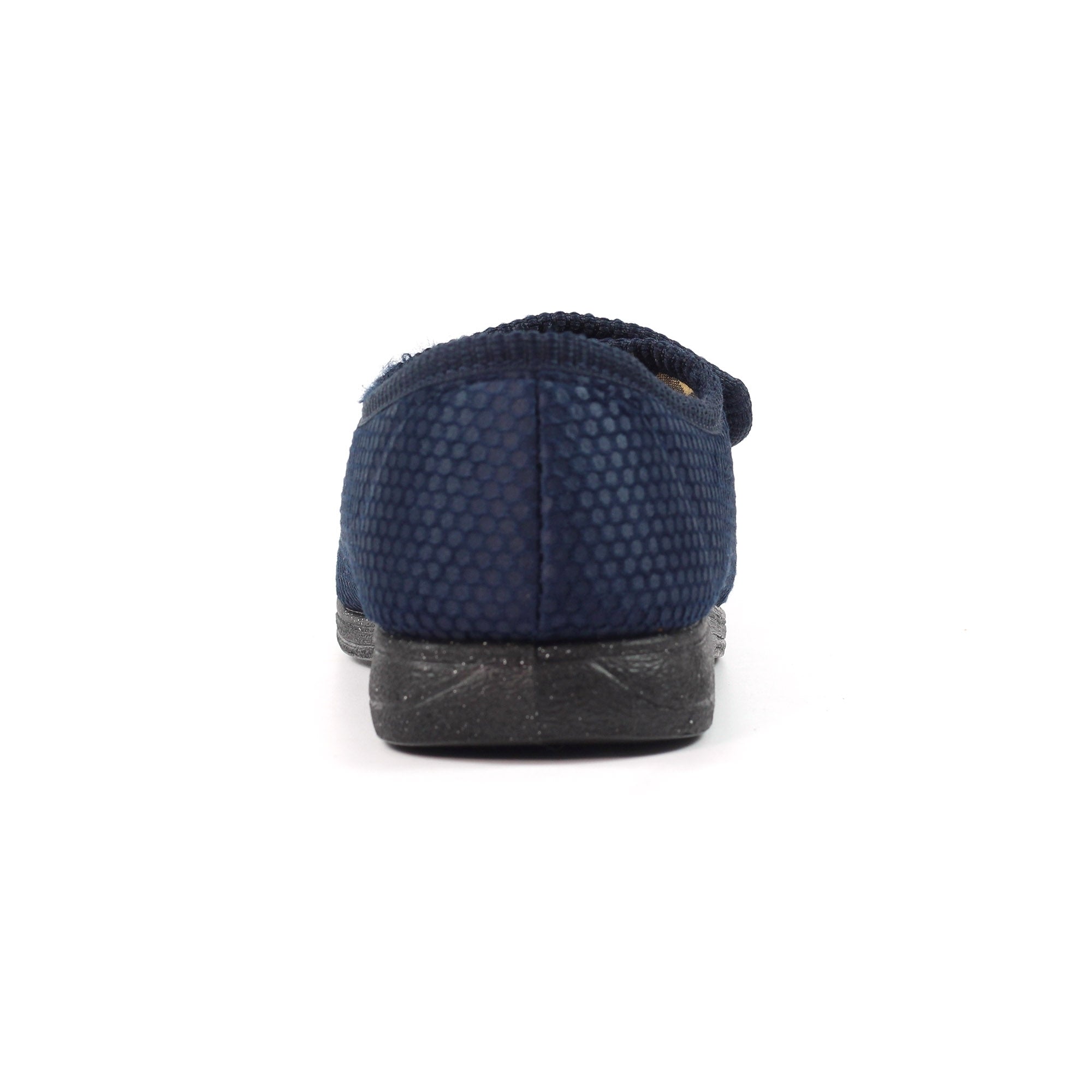 Lazy Dogs KMD108 Columbus III Mens Navy Blue Textile Touch Fastening Slippers, alternate product view 7.