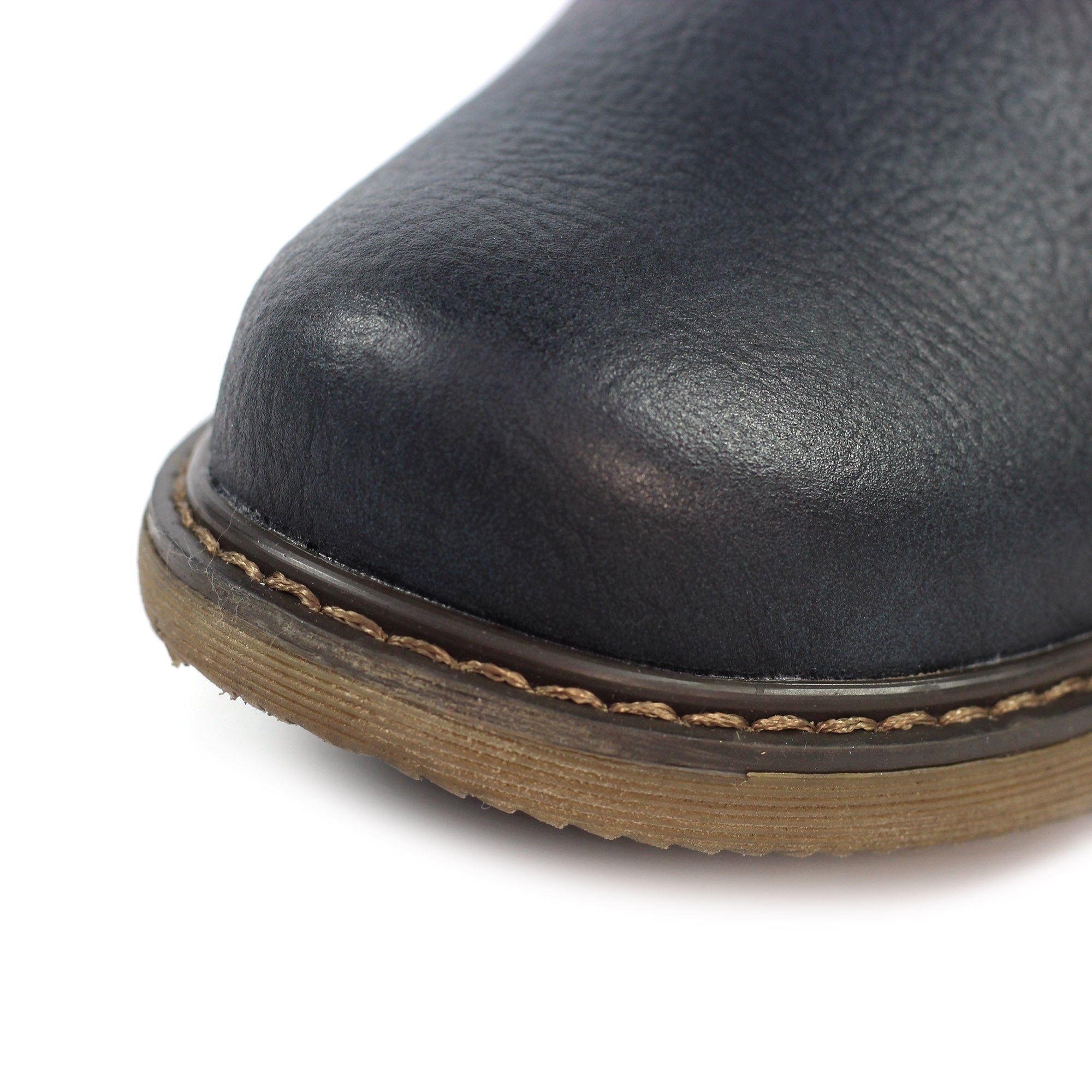 Lunar GLB216 Chime III Ladies Navy Blue Waterproof Ankle Boots, alternate product view 9.