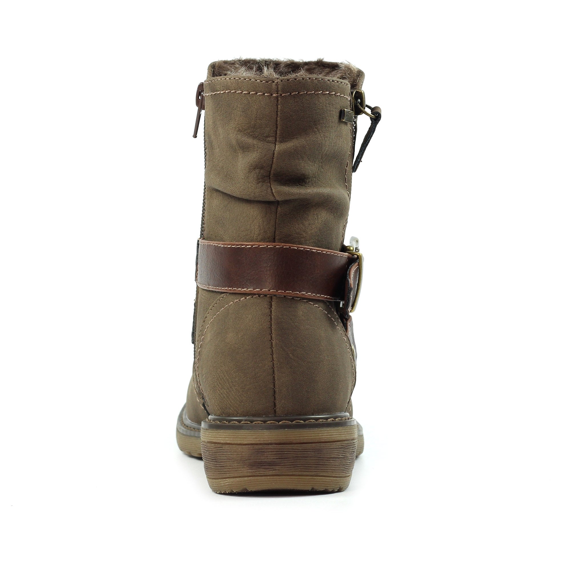Lunar GLB216 Chime III Ladies Taupe Waterproof Ankle Boots, alternate product view 6.